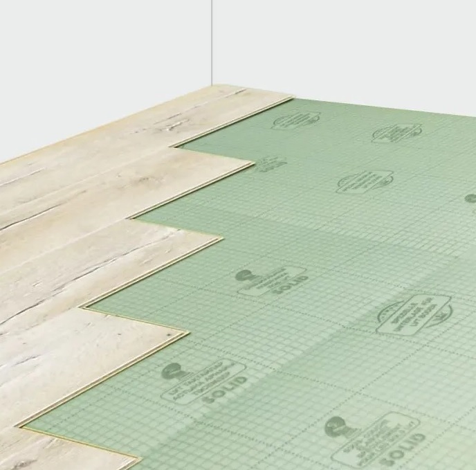 картинка Подложка под ламинат листовая 1000х500х1,5мм, зеленая 10м2 от магазина АСЯ