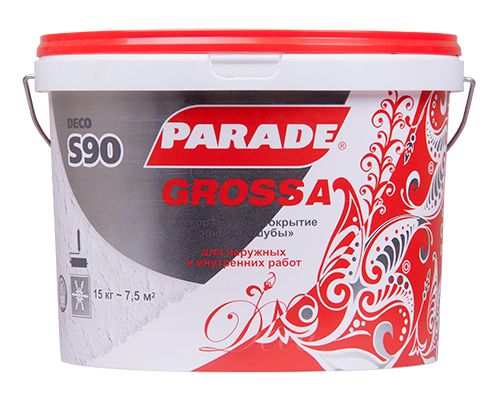 картинка Покрытие декоративное PARADE DECO GROSSA S90 эффект шубы 15кг от магазина АСЯ