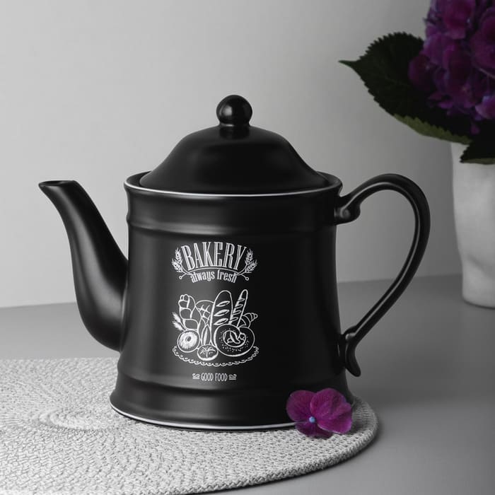 картинка Чайник заварочный 1000 мл, Бейкери, керамика  от магазина АСЯ