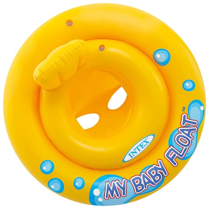 картинка Круг для плавания My baby float, с сиденьем, d=67 см, от 1-2 лет, 59574NP INTEX от магазина АСЯ