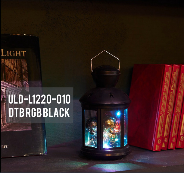 картинка Фонарь декоративный светодиодный ULD-L1220-010/DTB/RGB 10 светодиодов от магазина АСЯ