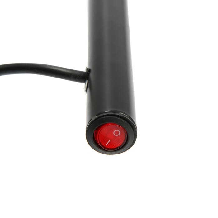 картинка Полотенцесушитель электрический ZEIN, PE-01, П-образный, 220х500 мм, черный, 9546295 от магазина АСЯ