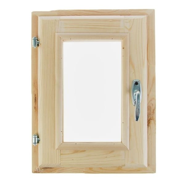 картинка Окно стеклопакет в баню, 40×30см, двойное стекло Хвоя, 2493133 от магазина АСЯ