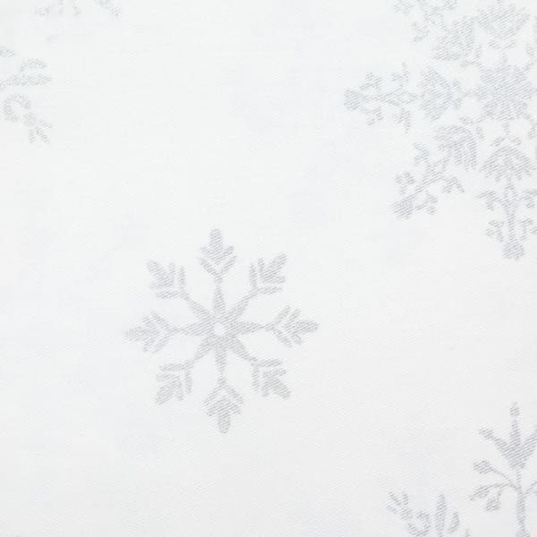 картинка Скатерть новогодняя Этель «Серебряные снежинки» 149х250см, 100% хлопок , 190 г/м2, 5135194 от магазина АСЯ