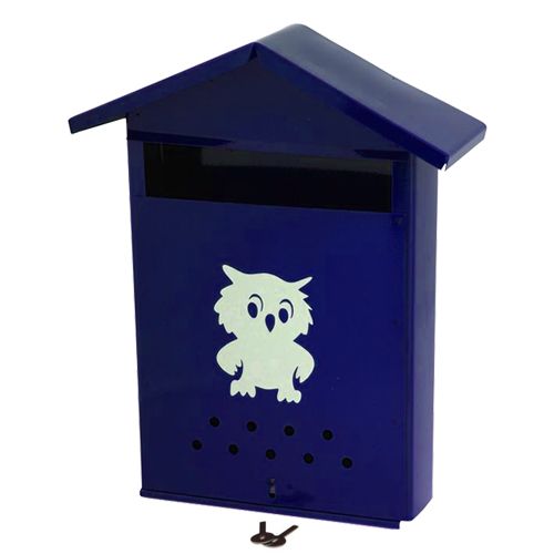 картинка Ящик почтовый Домик с замком металлический от магазина АСЯ