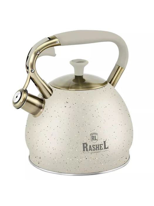 картинка Чайник 3 л из нержавеющей стали RASHEL, со свистком М-7902/7903 от магазина АСЯ