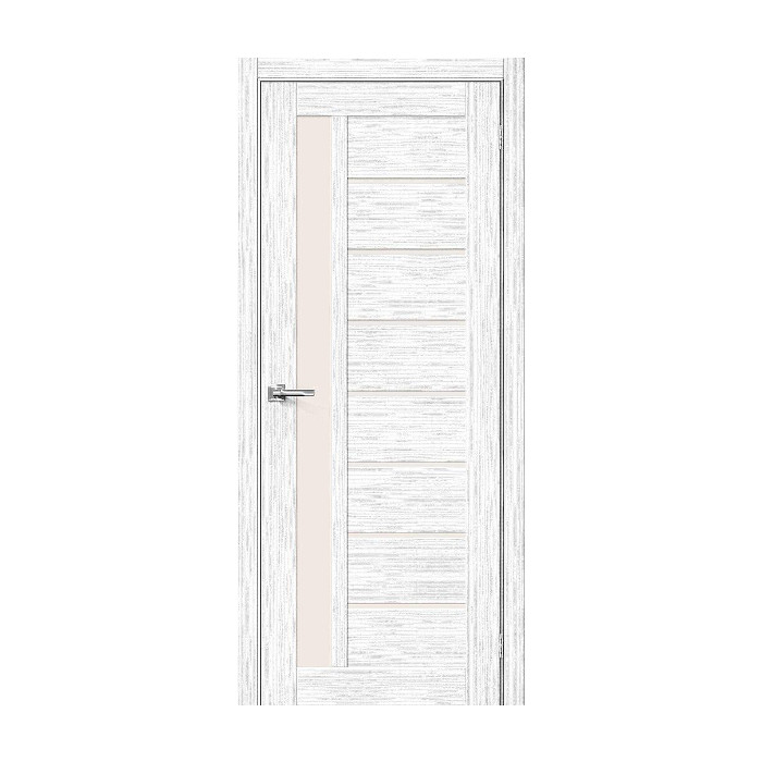 картинка Дверь межкомнатная 800х2000 Браво-27 Snow Melinga / Magic Fog (стекло) от магазина АСЯ