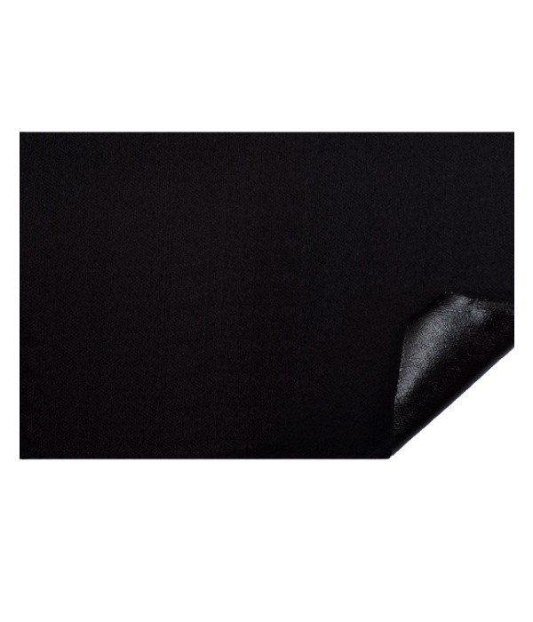 картинка Алькантара (искусственная замша) на клею Five Star ЧЕРНАЯ ширина 1,4м толщина 0,5мм от магазина АСЯ