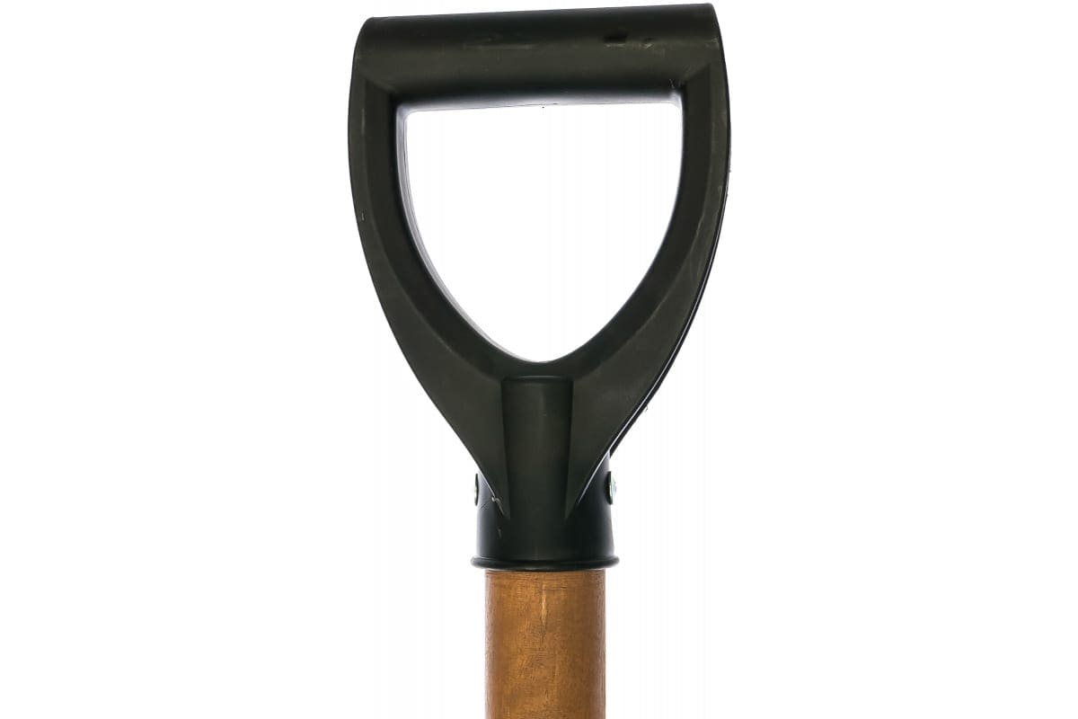 картинка Штыковая лопата из нержавеющей стали, деревянный черенок, с рукояткой ЗУБР Мастер-НС 39447 от магазина АСЯ