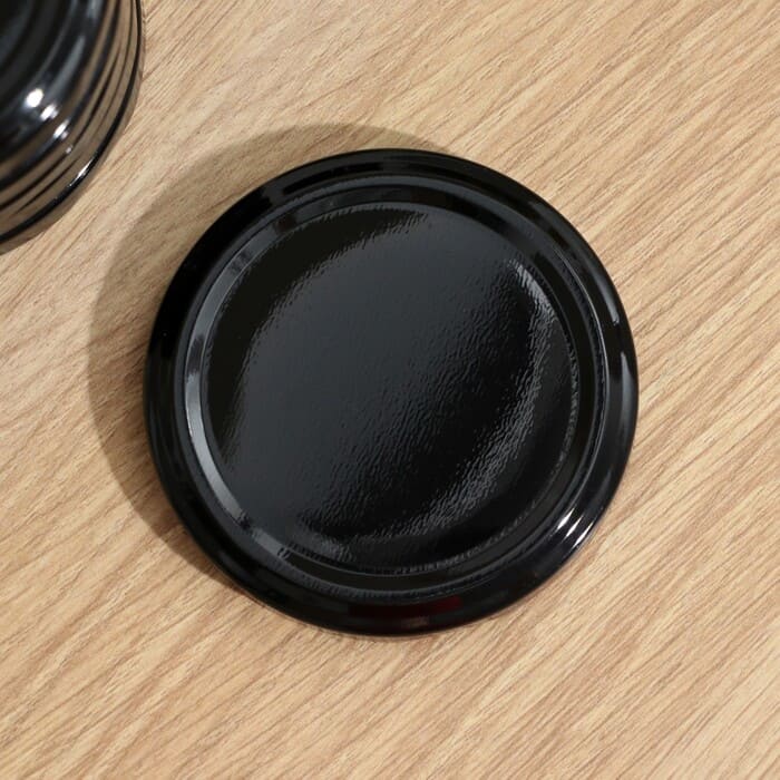 картинка Крышки для консервирования , 20 шт «Ночь», ТО-66 мм, металл, цвет черный от магазина АСЯ