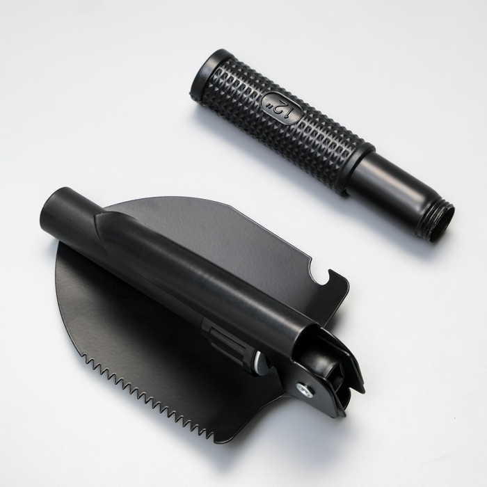 картинка Лопата складная "Терминатор" в чехле, 42 см, черная 506062 от магазина АСЯ