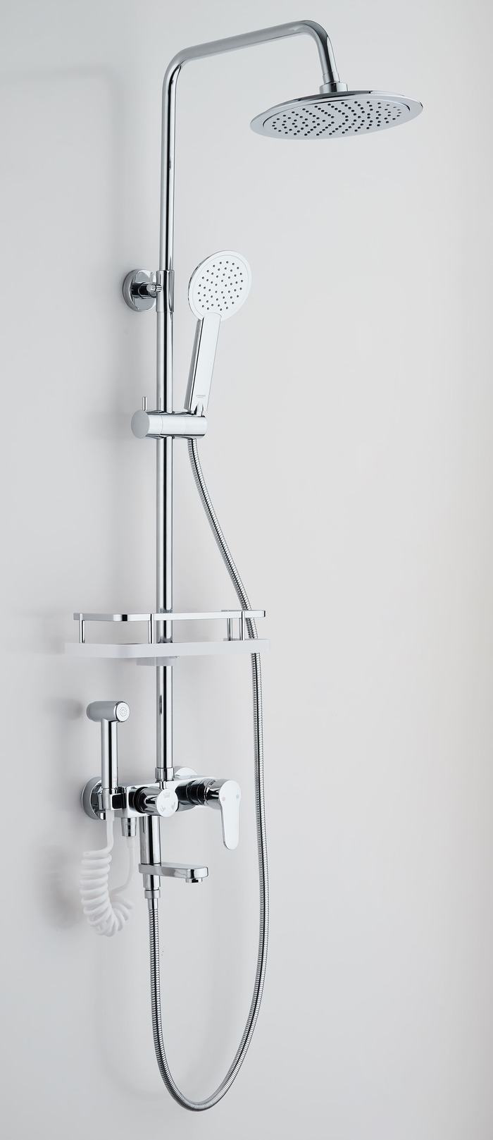 картинка Душевая система со смесителем и тропическим душем stOMEGA 7707 от магазина АСЯ