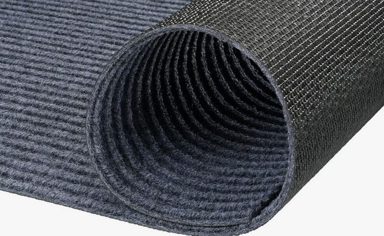 картинка Дорожка ковровая 1,2м ребристая Icarpet ТПР графит влаговпитывающая от магазина АСЯ