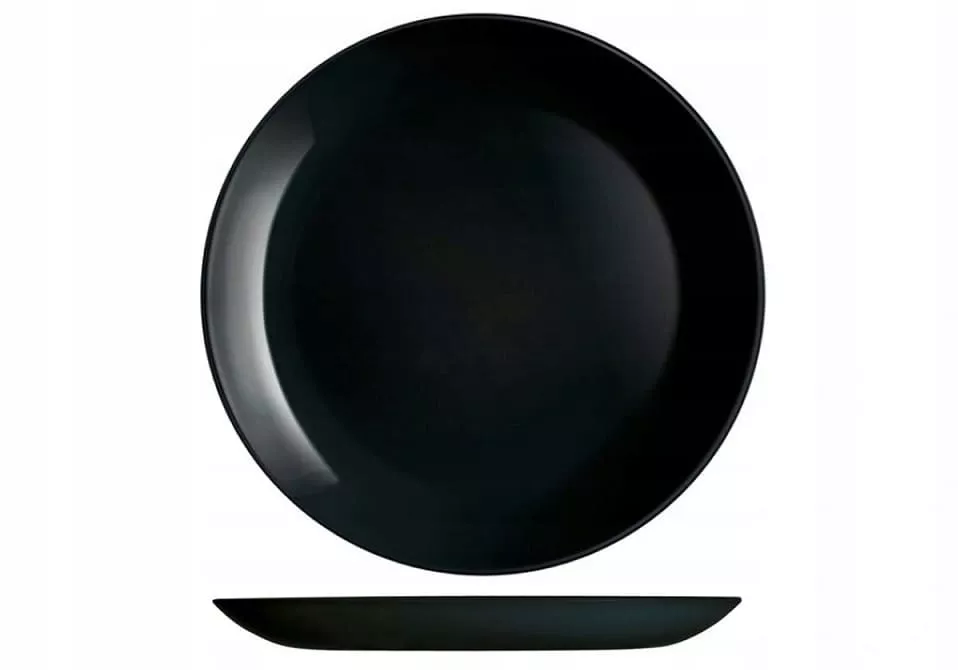 картинка Тарелка обеденная Diwali Black 27 см плоская от магазина АСЯ
