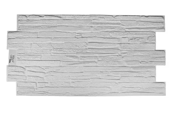 картинка Панель ПВХ "Кварцит серый" 98х50 см от магазина АСЯ