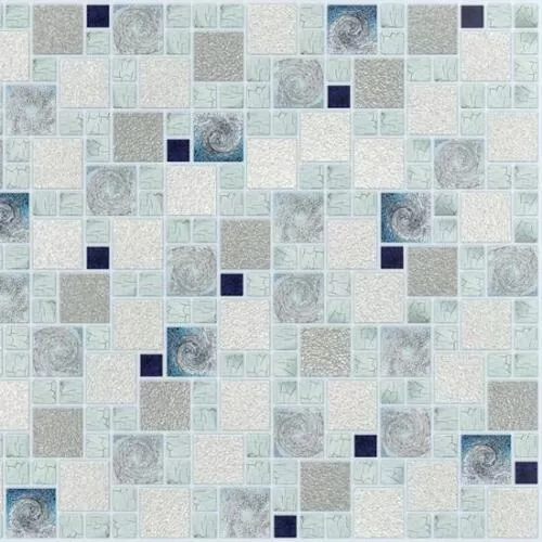 картинка Панель ПВХ 96х48 см Мозаика Морская соль от магазина АСЯ