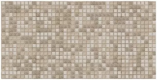 картинка Панель ПВХ 96х48 Мозаика коричневая с узорами от магазина АСЯ