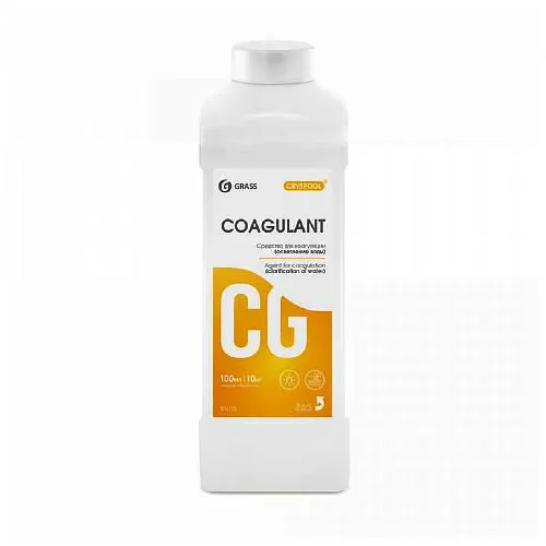 картинка Средство для коагуляции (осветления) воды Grass CRYSPOOL Coagulant 1л, 150004, (химия для бассейна) от магазина АСЯ