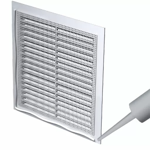 картинка Решетка вентиляционная Vents МВ 150-1с 192х192 мм от магазина АСЯ
