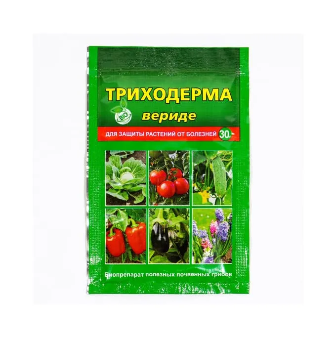 картинка Средство от болезней растений "Триходерма вериде", 30 г от магазина АСЯ