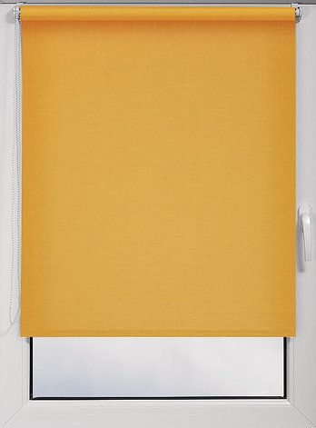 картинка Штора рулонная SEASONS Shantung желтый 50х150 от магазина АСЯ