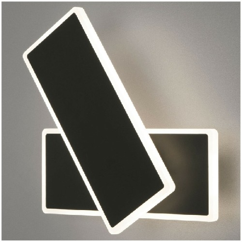 картинка Настенный светильник Eurosvet Twirl 90316/2 черный от магазина АСЯ