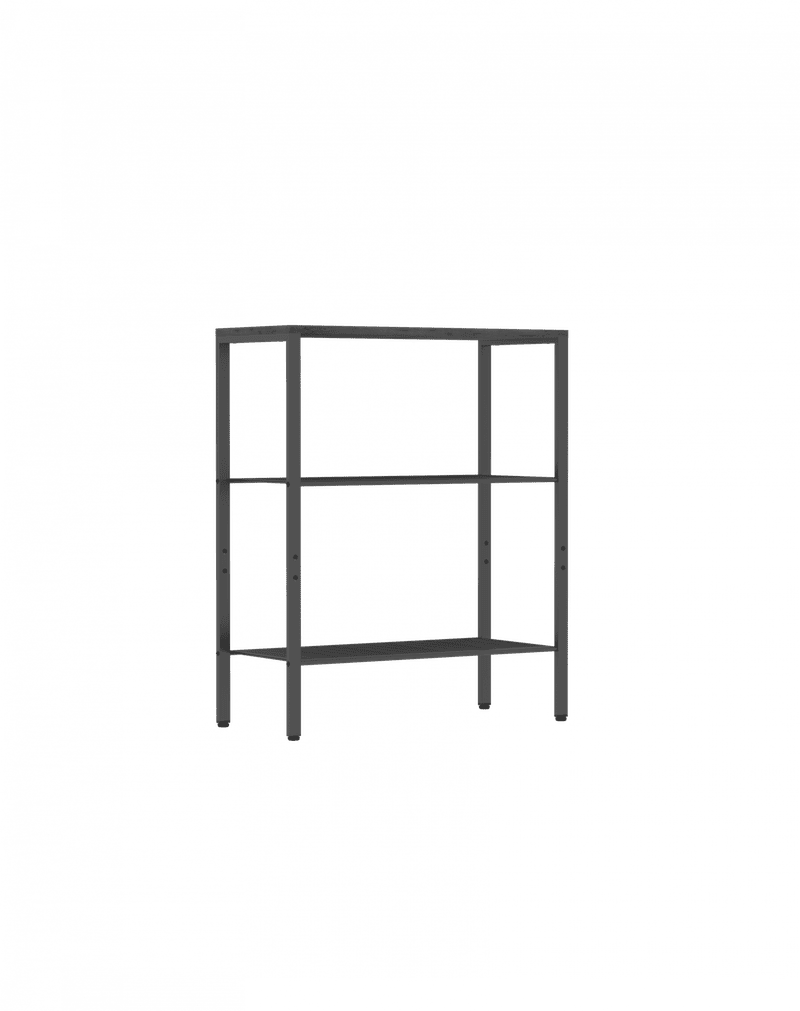 картинка Стеллаж "Торонто 23" 67х30х81,5 см, 3 полки, графит от магазина АСЯ