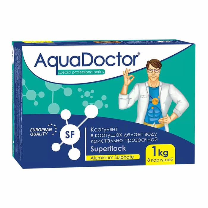 картинка Средство для чистки бассейна AquaDoctor Superflock AQ2499  от магазина АСЯ