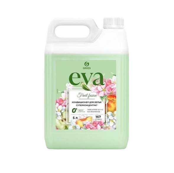 картинка Кондиционер для белья "EVA" Fruit Fusion 5л от магазина АСЯ