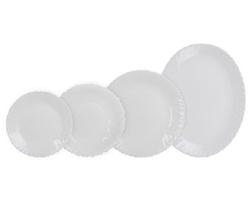 картинка Сервиз столовый LUMINARC Arcopal White, 19 предметов от магазина АСЯ