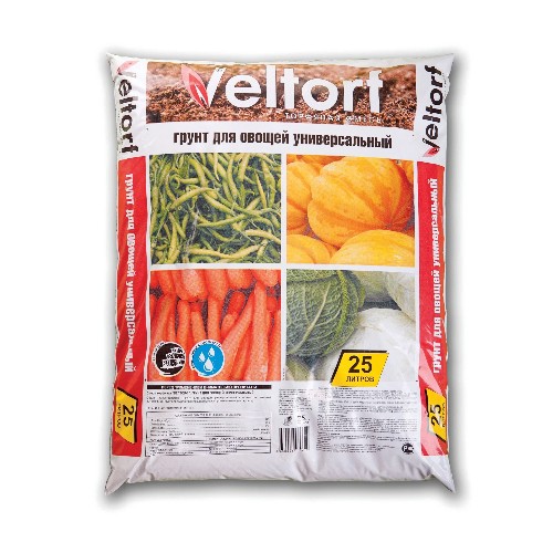 картинка Грунт для овощей универсальный, 25 л Veltorf от магазина АСЯ