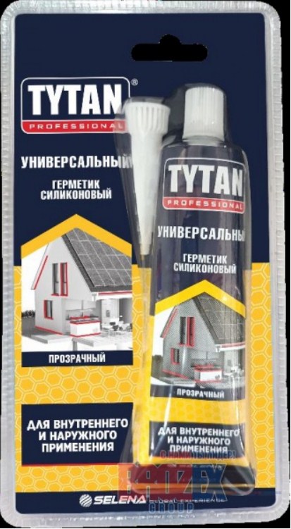 картинка Герметик силиконовый TYTAN PROFESSIONAL 85мл универсальный белый 22681 от магазина АСЯ