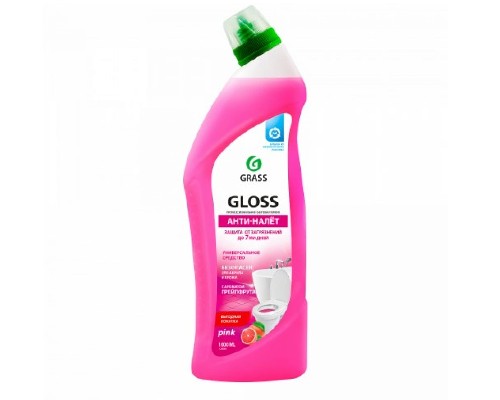 картинка Чистящий гель для ванны и туалета Grass Gloss pink,  1л от магазина АСЯ