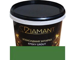 картинка Затирочная смесь «DIAMANT» 1 кг зеленый, эпоксидная от магазина АСЯ