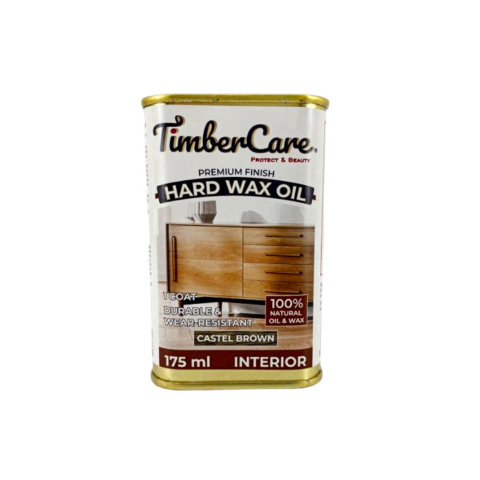картинка Масло защитное TIMBERCARE HARD WAX OIL с твердым воском, темно-коричневый, 0,175л, 350102 от магазина АСЯ