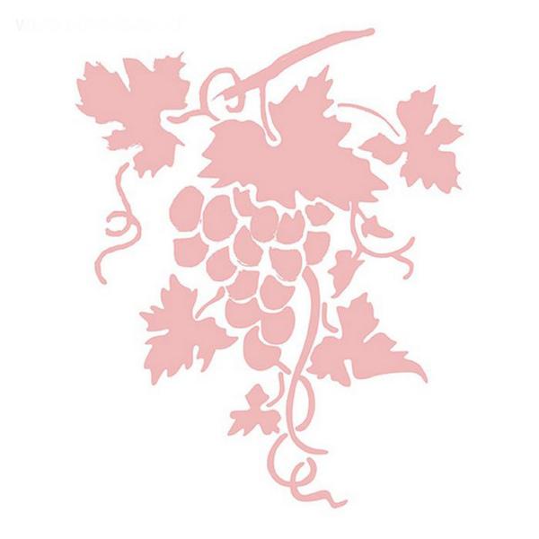 картинка Трафарет для декора 400х300х0,8мм эффект "Виноград" от магазина АСЯ