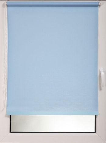 картинка Штора рулонная Shantung голубой 110х150 от магазина АСЯ