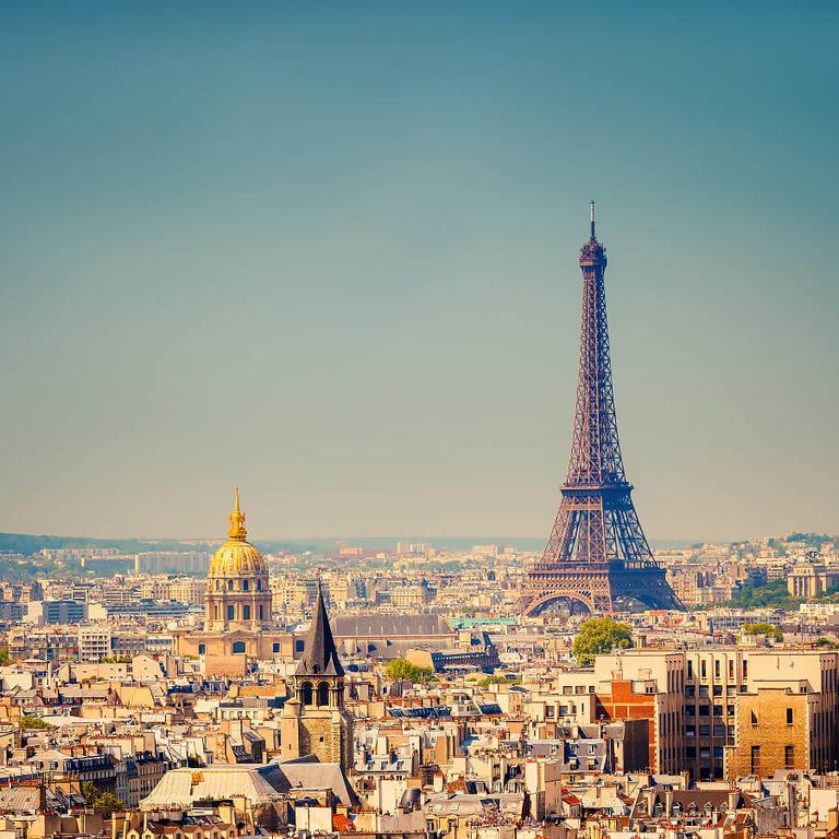 картинка Фотообои Flizelini "Вид на Париж" на флизелиновой основе, 270х270см, 1009-3F от магазина АСЯ