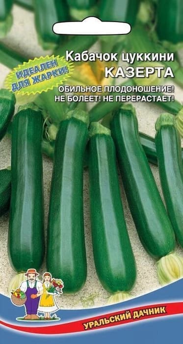 картинка Кабачок цуккини Казерта, 10шт, Уральский Дачник от магазина АСЯ