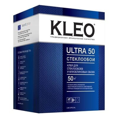 картинка Клей обойный Kleo Ultra для стеклообоев 500 г от магазина АСЯ