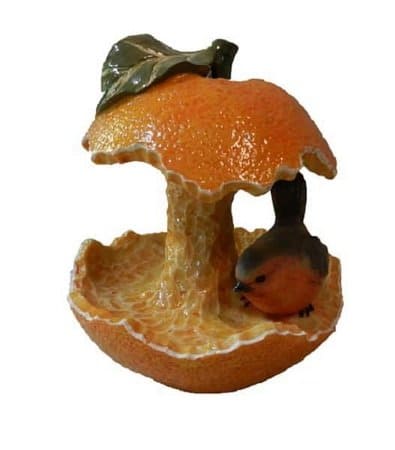 картинка Фигурка садовая Кормушка для птиц Апельсин, 16х16 см. от магазина АСЯ