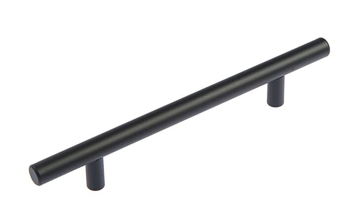картинка Ручка рейлинг, облегченная, d=12 мм, м/о 128 мм, черный, 4686573 от магазина АСЯ