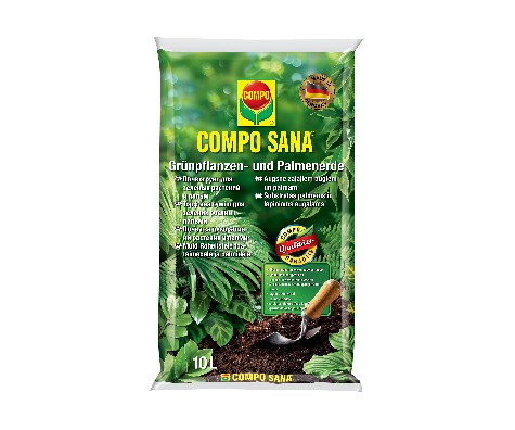 картинка COMPO SANA Почвогрунт для зеленых растений и пальм 10 л от магазина АСЯ