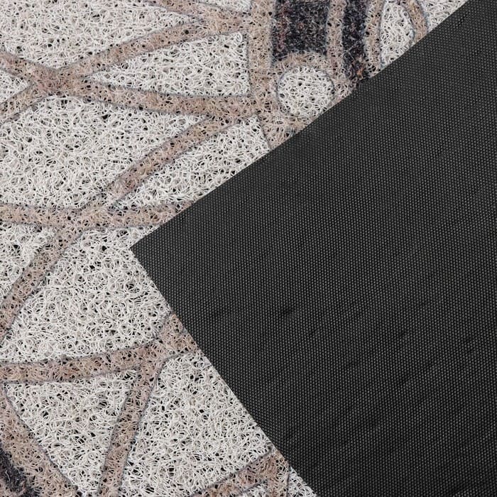 картинка Коврик 45×75см придверный грязезащитный Доляна «Архитектор», 7061122 от магазина АСЯ