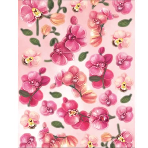 картинка Наклейки Decoretto Розовые орхидеи/Ландыши, FI 4001/FI 4007 от магазина АСЯ