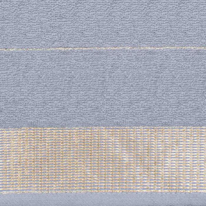 картинка Полотенце махровое 50х90 Fine Line бордюр Шик, серый от магазина АСЯ