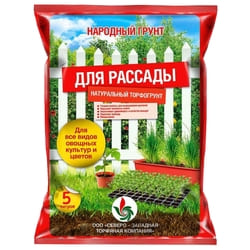 картинка Грунт для рассады “Народный грунт” 5л от магазина АСЯ