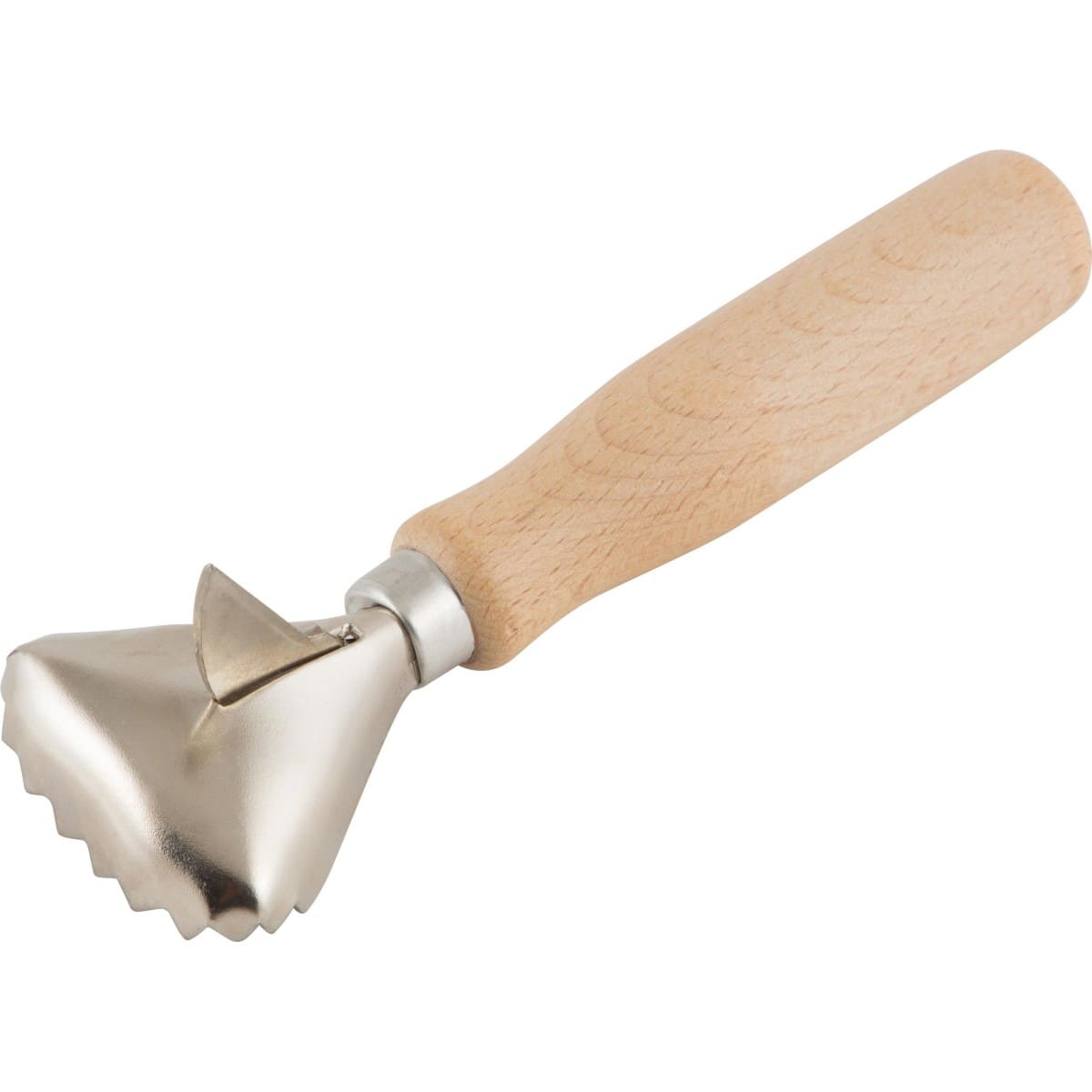 картинка Рыбочистка металлическая+нож для вспарывания с деревянной ручкой от магазина АСЯ
