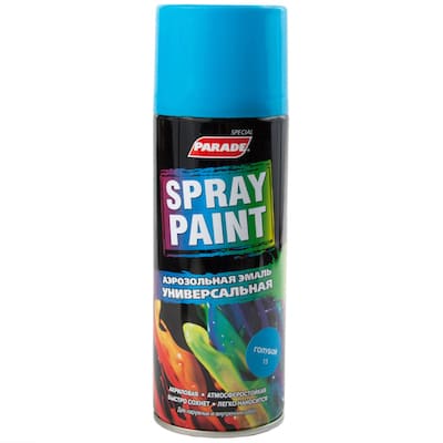 картинка Эмаль PARADE Spray Paint голубая, 520 мл от магазина АСЯ