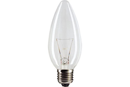картинка Лампа накаливания B35 60W E27 230V CL PHILIPS свеча 854886 от магазина АСЯ